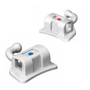 Tubo bucal adhesivo para segundo molar, Roth no convertible